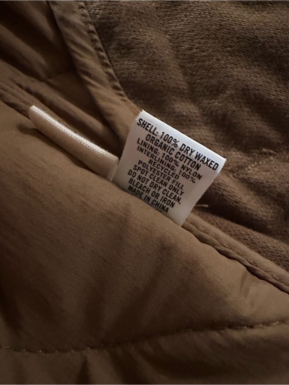 Taylor Stitch Vertical Jacket British Khaki Dry Wax - Picture 6 of 6